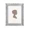 AELS 8x10 Inch Vintage Picture Frame Elegant Antique Photo Frames with Glass Front Photo Display Tabletop Wall Hanging Gift Ideas Vine Pattern Silver Light Blue