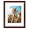 Frametory 11x14 Picture Frame with Mat for 8x10 Photo High Definition Glass Wide Molding Preinstalled Wall Mounting Hardware Brown 1 Pack
