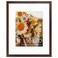 Golden State Art 16x20 Picture Frame with Mat for 11x14 High Definition Glass Wall Mounting Horizontal Vertical Display Brown 1 Pack