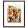 Golden State Art 16x20 Picture Frame with Mat for 11x14 High Definition Glass Wall Mounting Horizontal Vertical Display Brown 1 Pack