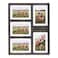 Great Lakes Memories GLM 4x6 or 5x7 Collage Picture Frames for Wall Holds 5 Photos with Glass Mat 5x7 Picture Frame Picture Frames Collage Wall Decor Black