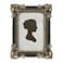 Sunlit Vintage Picture Frame 4x6 Inch Luxury Antique Photo Frames with Glass Front Photo Display Tabletop Wall Hanging Gift Ideas Black and Gold