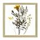 Frametory Floating Picture Frame 8x8 Gold Aluminum Metal Photo Frame Real Glass of Front for Wall Mount Displays
