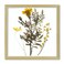 Frametory Floating Picture Frame 8x8 Gold Aluminum Metal Photo Frame Real Glass of Front for Wall Mount Displays