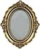Bitray Vintage Picture Frame 5 x 7 Inch Oval Elegant Antique Photo Frames with Glass Front Light Bronze Tabletop Display