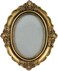 Bitray Vintage Picture Frame 5 x 7 Inch Oval Elegant Antique Photo Frames with Glass Front Light Bronze Tabletop Display