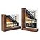 Lavezee 4x6 Picture Frames Set of 2 Rustic L Shaped Double Sided Frames Made to Display 4 by 6 inch Horizontal Vertical Photos for Desktop or Tabletop Floating Shelves for Wedding Birthday Thanksgivin