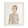 DIKAR 8x10 Wedding Picture Frame Pearls Diamond Picture Frame for Metal Frame with Glass Front
