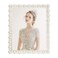 DIKAR 8x10 Wedding Picture Frame Pearls Diamond Picture Frame for Metal Frame with Glass Front