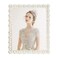 DIKAR 8x10 Wedding Picture Frame Pearls Diamond Picture Frame for Metal Frame with Glass Front