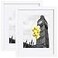 BSRHOME 11x14 Picture Frame with Plexiglass Display Pictures 8x10 with Mat or 11x14 Without Mat for Tabletop Display and Wall Mounting Set of 2White