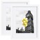 BSRHOME 11x14 Picture Frame with Plexiglass Display Pictures 8x10 with Mat or 11x14 Without Mat for Tabletop Display and Wall Mounting Set of 2White