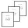 HAUS AND HUES 11x14 Black Oak Wood Frames Set of 311x14 Poster Frame Black 3 Poster Frame Set of 3 11x14 Frame 3 Pack 11 x 14 Frame Art Certificate Frames