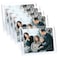ECOSEAO 4x6 Acrylic Picture Frame 5 Pack Clear Magnetic Picture Frame Desktop Display with Photo Frame Support Stand Best Gift for Family Baby