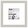 Americanflat 8x8 Picture Frame with ShatterResistant Glass Use as 4x4 Frame with Mat or Display 8x8 Photo Without Mat Signature Collection Square Frames for Tabletop and Wall Light Wood