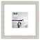 Americanflat 8x8 Picture Frame with ShatterResistant Glass Use as 4x4 Frame with Mat or Display 8x8 Photo Without Mat Signature Collection Square Frames for Tabletop and Wall Light Wood