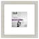 Americanflat 8x8 Picture Frame with ShatterResistant Glass Use as 4x4 Frame with Mat or Display 8x8 Photo Without Mat Signature Collection Square Frames for Tabletop and Wall Light Wood