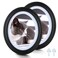 SENENQU 2 Pack Black Ovals Picture Frames 8x10 Classic Oval Photos Frames with Mounting Screws and Hooks 8 by 10 Oval Wall Picture Frame Photo Frame for Home Decor Photos Gallery