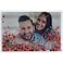Neil Enterprises Inc 4 x 6 Heart Glitter Photo Snow Picture Frame