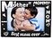 LEADEX Gift For Mom Mothers Day Photo Frame Best Mom Ever Black Metal Engraved 4 by 6 Inch Horizontal