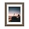 Golden State Art 14x18 Picture Frame Displays 11x14 Photo with Mat or 14x18 without Mat Wide Moulding Solid Wood Frame for Wall Display Distressed Brown