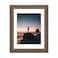 Golden State Art 14x18 Picture Frame Displays 11x14 Photo with Mat or 14x18 without Mat Wide Moulding Solid Wood Frame for Wall Display Distressed Brown