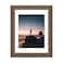 Golden State Art 14x18 Picture Frame Displays 11x14 Photo with Mat or 14x18 without Mat Wide Moulding Solid Wood Frame for Wall Display Distressed Brown