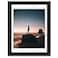 Golden State Art 18x24 Picture Frame Displays 16x20 Photo with Mat or 18x24 Without Mat Wide Moulding Solid Wood Frame for Wall Display Black