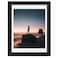 Golden State Art 18x24 Picture Frame Displays 16x20 Photo with Mat or 18x24 Without Mat Wide Moulding Solid Wood Frame for Wall Display Black