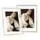 IZIDDO Gold Floating Picture Frame set of 268 Frame For Picture 4x65735x5 2x3Metal Glass Photo FramesTabletop Display VerticallyHome Wedding Party Office Decor