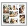 Golden State Art 137x157 Matted Grey Wood 7Opening for 4x6 Collage Picture Frame 1 Pack