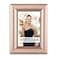 Langdon House 4x6 Rose Gold Picture Frame Contemporary Glam Photo Frame 4 x 6 Wall Mount or Table Top Celebration Collection