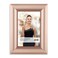 Langdon House 4x6 Rose Gold Picture Frame Contemporary Glam Photo Frame 4 x 6 Wall Mount or Table Top Celebration Collection