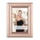 Langdon House 4x6 Rose Gold Picture Frame Contemporary Glam Photo Frame 4 x 6 Wall Mount or Table Top Celebration Collection