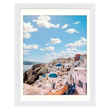 Frametory 12x16 Picture Frame Display Pictures 11x14 with Mat or 12x16 Without Mat for Poster Print Painting Wall Frame Wide Molding White
