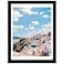 Frametory 12x16 Picture Frame Display Pictures 11x14 with Mat or 12x16 Without Mat for Poster Print Painting Wall Frame Wide Molding Black