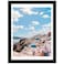 Frametory 12x16 Picture Frame Display Pictures 11x14 with Mat or 12x16 Without Mat for Poster Print Painting Wall Frame Wide Molding Black
