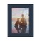 Renditions Gallery 35x5 inch Picture Frame Highend Modern Style Made of Solid Wood and High Definition Glass Ready for Wall and Tabletop Photo Display Navy Frame