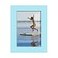 Renditions Gallery 35x5 inch Picture Frame Highend Modern Style Made of Solid Wood and High Definition Glass Ready for Wall and Tabletop Photo Display Blue Frame