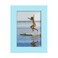 Renditions Gallery 35x5 inch Picture Frame Highend Modern Style Made of Solid Wood and High Definition Glass Ready for Wall and Tabletop Photo Display Blue Frame