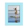 Renditions Gallery 35x5 inch Picture Frame Highend Modern Style Made of Solid Wood and High Definition Glass Ready for Wall and Tabletop Photo Display Blue Frame