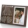 Yakucho Wedding Frame for Couples Picture Frame Marriage Picture Clip Frame Gifts for Couple Anniversary