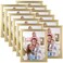 Giftgarden 8x10 Picture Frame Gold Set of 12 Multi Modern 8 x 10 Frames Bulk for Wall or Tabletop Display