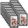 WIFTREY 18 Pack 4x6 Picture Frame Black 4 x 6 Photo Frames Bulk for Wall Hanging or Tabletop Display