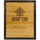 WOOD SIDE Rustic Wooden Poster Picture Frame 24x36 Natural Solid Eco Distressed Wood for Wall Mounting Photo Frame Charcoal