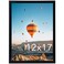 JCJMY 12x17 Picture Frame Black for Wall Hanging Wall Mounting Horizontally or Vertically 12 x 17 Wall Gallery Poster Photo Frame with Shatter Resistant Plexiglass Black