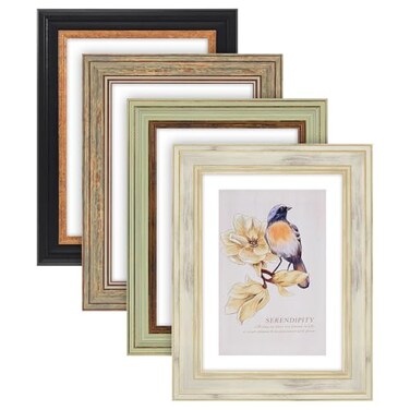 AAQ 4 Pack 5x7 Picture Frame Picture Frames with HD Plastic CoverPhoto Frame for Wall Tabletop Picture Frames