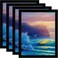 SESEAT 18x24 Frame Wall Gallery Poster Picture Frame Black Pack of 4