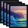 SESEAT 18x24 Frame Wall Gallery Poster Picture Frame Black Pack of 4