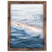 Fisnish 12x16 Picture Frame Brown Classic Poster Frame for Horizontal or Vertical Wall Mounting 1 Pack